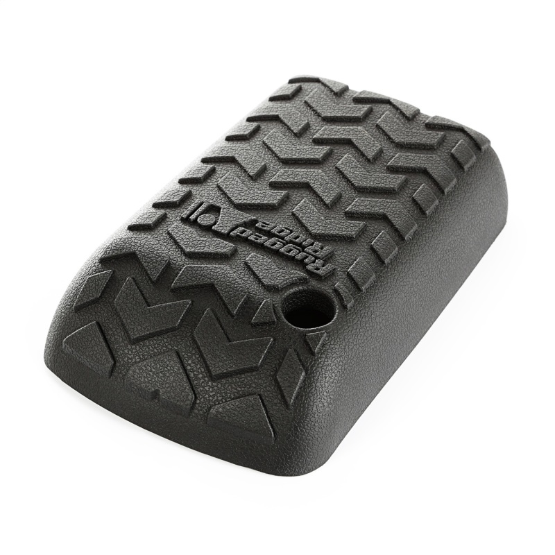 Jeep Wrangler Center Console Cover - Rugged Ridge - Rugged Tread Design - Black - `97-`01